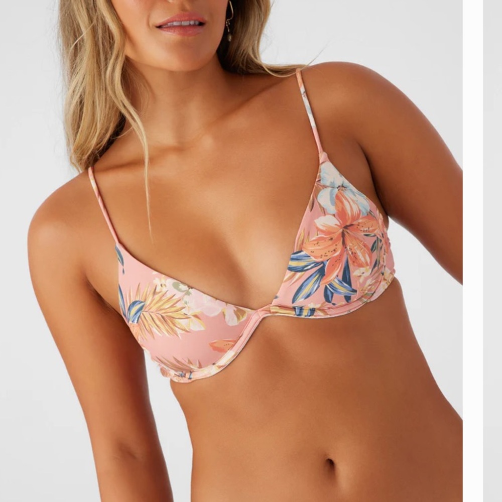O'Neill Tropical Peach Bikini Set, Top & Bottom